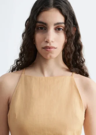 Mini-robe en lin