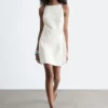 Mini-robe en lin