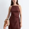 Mini-robe en lin