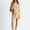 Mini-robe en lin