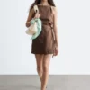 Mini-robe en lin