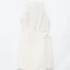 Mini-robe en lin