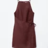 Mini-robe en lin