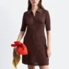 Mini-robe en maille