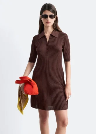 Mini-robe en maille