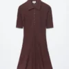Mini-robe en maille