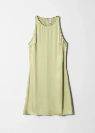 Mini-robe en satin