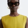 Mini-robe plissée