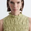 Mini-robe smockée