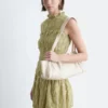 Mini-robe smockée
