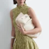 Mini-robe smockée