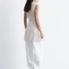Mini-robe smockée