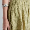 Mini-robe smockée