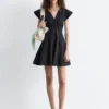 Mini-robe évasée