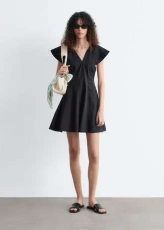Mini-robe évasée