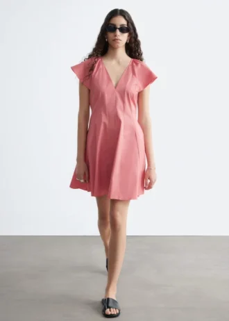 Mini-robe évasée