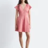 Mini-robe évasée