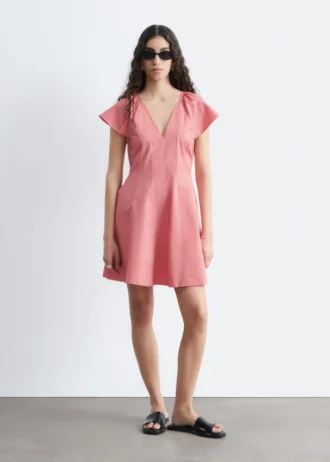 Mini-robe évasée