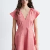Mini-robe évasée