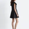 Mini-robe évasée