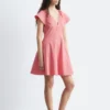 Mini-robe évasée