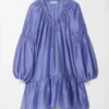 Mini-robe à volants