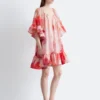 Mini-robe à volants