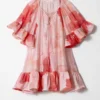 Mini-robe à volants