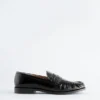 Mocassins en cuir