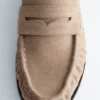 Mocassins en cuir