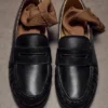 Mocassins en cuir