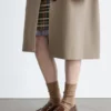 Mocassins en cuir épais