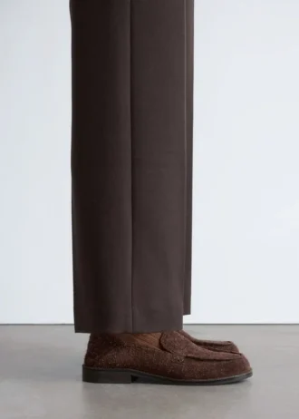 Mocassins à talon souple