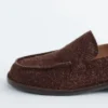 Mocassins à talon souple
