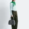 Pantalon ajusté en laine mélangée
