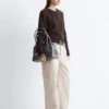 Pantalon ample décontracté en coton