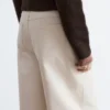 Pantalon ample décontracté en coton