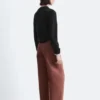 Pantalon ample décontracté en coton