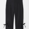 Pantalon capri à rubans