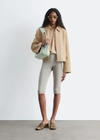 Pantalon capri slim