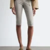 Pantalon capri slim