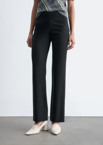 Pantalon droit en laine