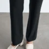 Pantalon droit en laine