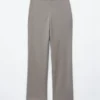 Pantalon droit en laine