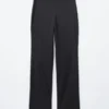 Pantalon droit en laine