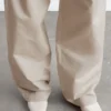 Pantalon en coton à plis