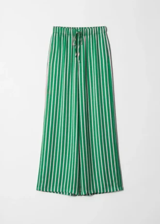 Pantalon en satin à cordon