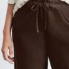 Pantalon en sergé à cordon