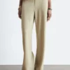 Pantalon en sergé à cordon