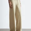 Pantalon en sergé à cordon
